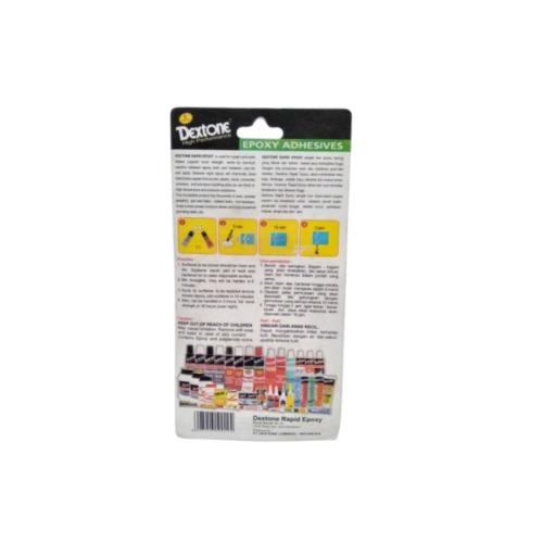 30 ML / DEXTONE EPOXY ADHESIVE RAPID CLEAR COLOR Lem Besi Set