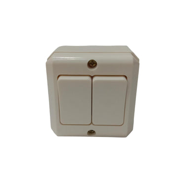 DEXTA DX-912 Saklar Ganda Double Seri 2 Gang Tempel OB Outbow Warna