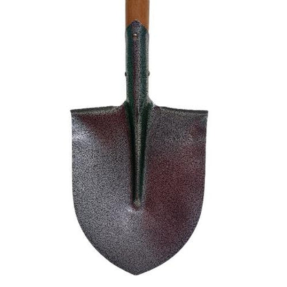 ANATA Sekop Pasir Tanah Kebun Taman Proyek Plat Baja Gagang Kayu