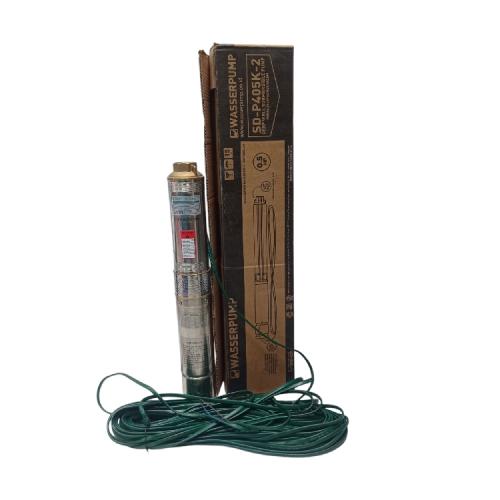 0.5 PK x 4 IN x 33 M / WASSER SD-P405K Pompa Celup Sumur Bor Submersible Satelit Set