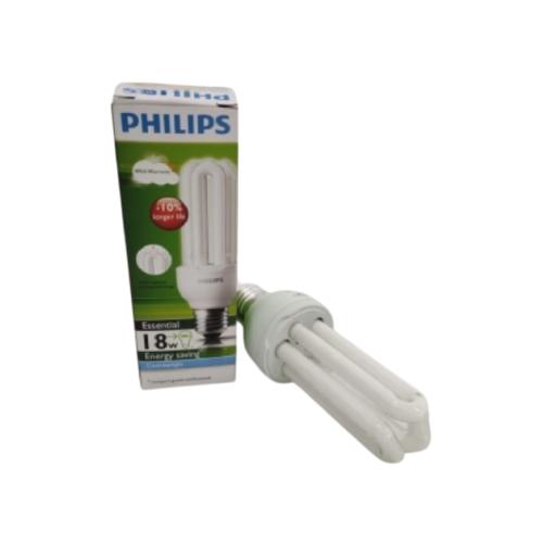 18 WATT / PHILIPS Essentials Lampu Bohlam Jari Tube Putih