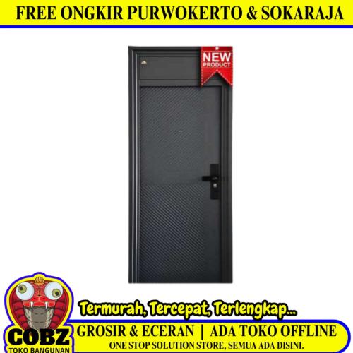 5 CM x 90 CM x 240 CM / FORTRESS SHD 90.03 SINGLE Pintu Kamar Mandi Baja Set