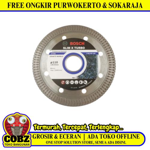 4 IN / BOSCH Dry Mata Gerinda Potong Keramik Diamond Cutting Wheel