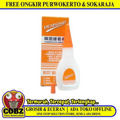 15 ML / DEXBOND Lem Korea Alteco Instant Power Glue Serbaguna Botol