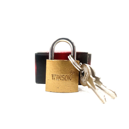 20 MM / WINSON Gembok Pintu Pagar Padlock Anti Maling Leher Pendek
