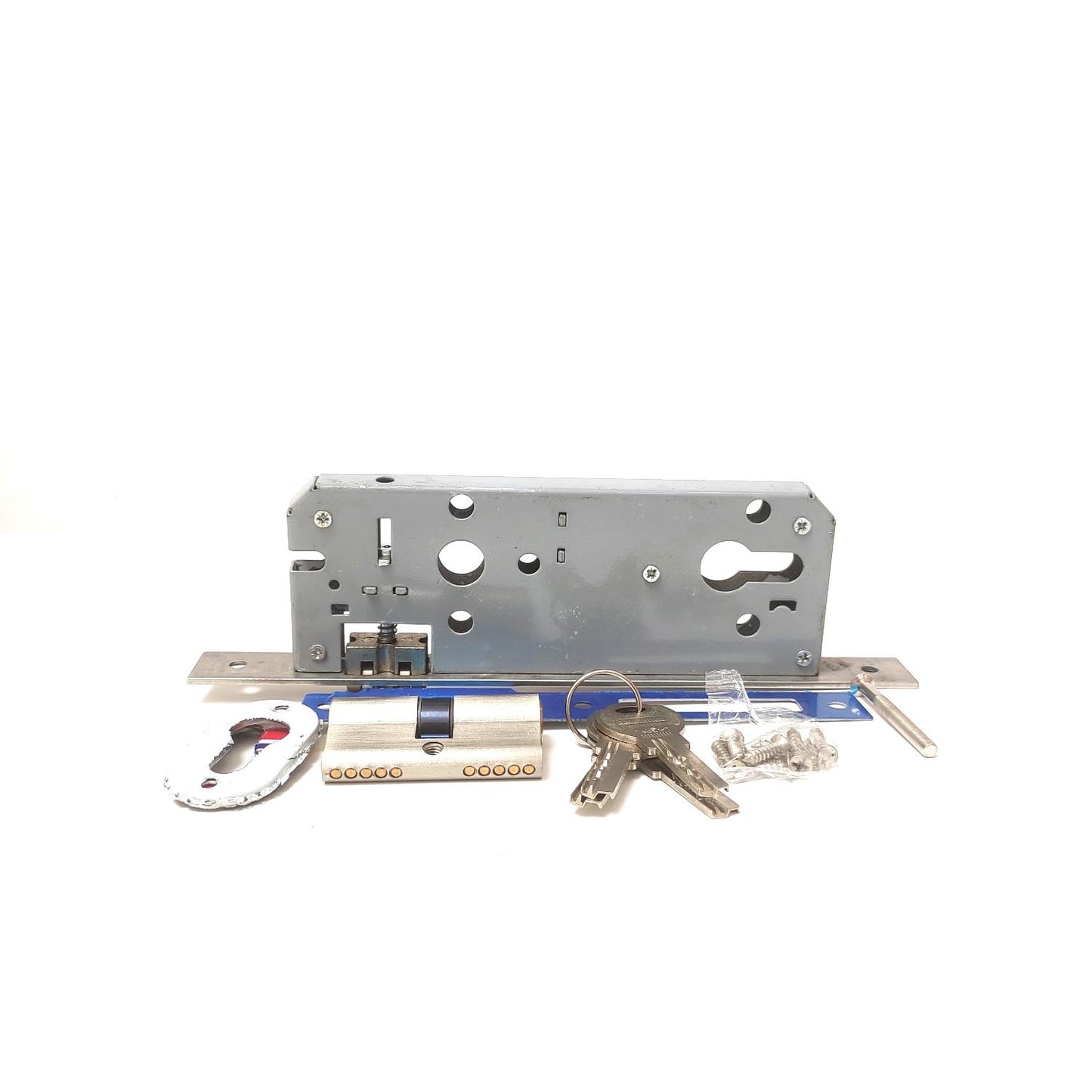 BELMONDO Slot Body Kunci Pintu Roller Pelor 2 Rumah Double Besar Set