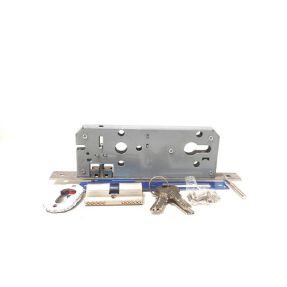 BELMONDO Slot Body Kunci Pintu Roller Pelor 2 Rumah Double Besar Set