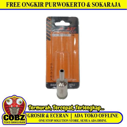 16 MM / BULL AST Mata Coring Diamond Core Pelubang Keramik Granit Kaca