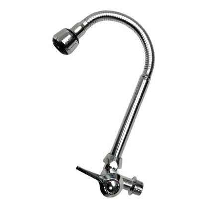 1/2 IN / BANO 560  Kran Angsa Fleksibel Sink BCP Tembok Stainless