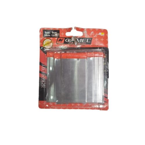 2 - 5 IN / CAMEL Sekrap Daun Kape Scrapper Cat Acian Stainless Set