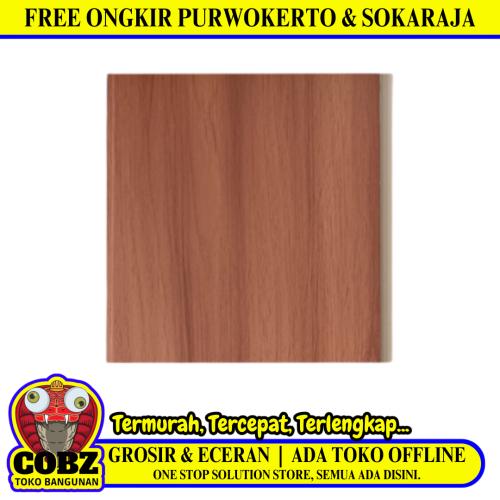 9 MM x 20 CM x 5 M / SHUNDA PLAFON MK 20053 Plafon Gypsum GRC U PVC Laminate Lembar