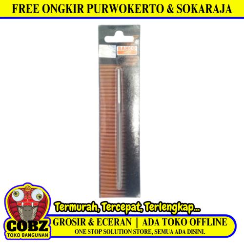 4 IN / BACHO Mata Kikir Besi Asah Gergaji Needle Files Segitiga