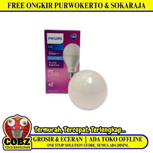 19 WATT / PHILIPS LED Lampu Bohlam Bulb Putih