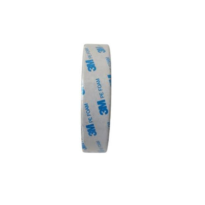 24 MM / 3M PE Isolasi Bolak Balik Busa Double Foam Tape Putih