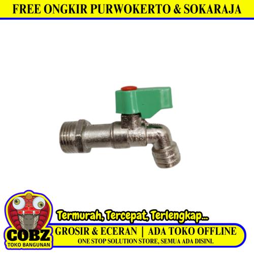 1/2 IN / VPR  Kran Air Tembok Taman Bola Ball Valve Stainless