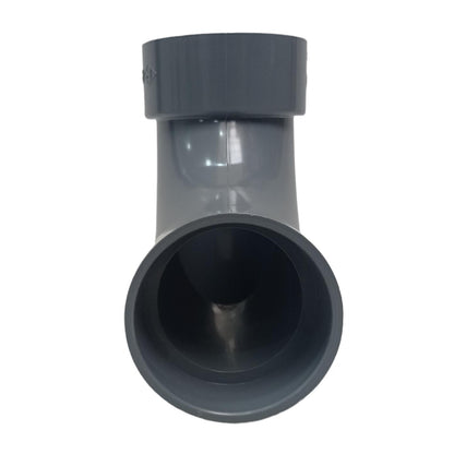 2 IN / RUCIKA D - LT Tee Large Radius Sambungan Fitting Pipa PVC