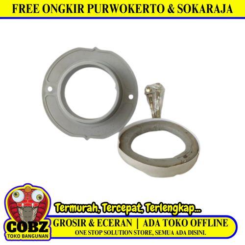 100 MM / COBZ Dodol Gasket Karet Seal Kloset Duduk Monoblok + Mangkok Set