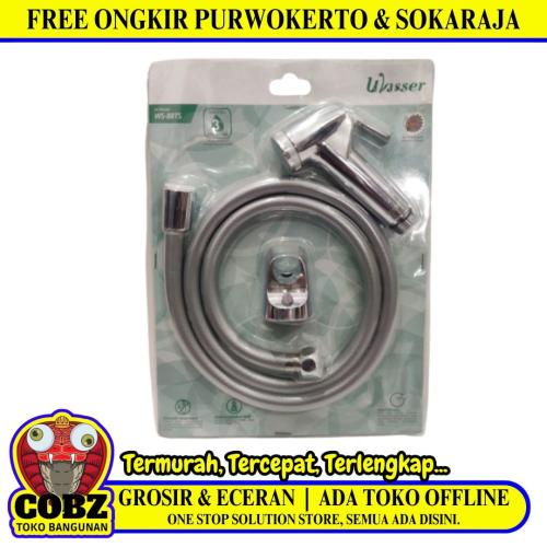 1/2 IN x 120 CM / WASSER WS-88TS Jet Shower Cebok Toilet Plastik PVC Set