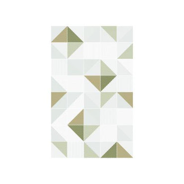 25 CM x 40 CM / UNO ZERMATT Keramik Dinding Kamar Mandi Glossy Green Dus