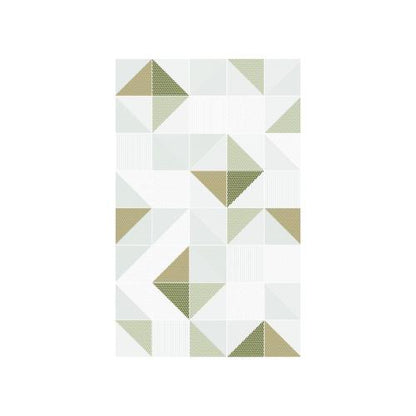 25 CM x 40 CM / UNO ZERMATT Keramik Dinding Kamar Mandi Glossy Green Dus