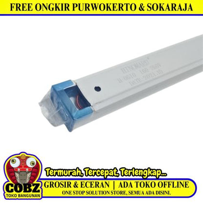 T 8 x 18 WATT x 600 MM / HINOMARU H-0610 Lampu TL Panjang Non LED Putih