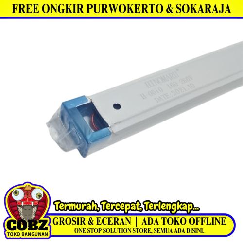 T 8 x 18 WATT x 600 MM / HINOMARU H-0610 Lampu TL Panjang Non LED Putih