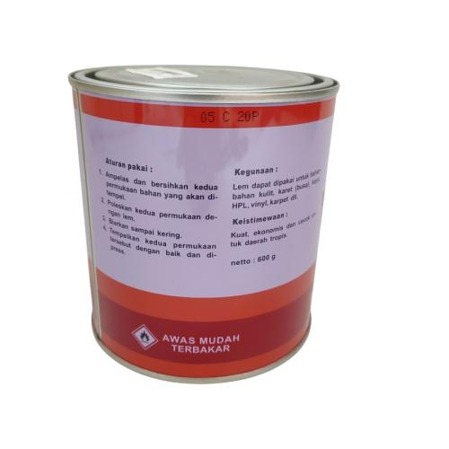 600 GR / FOX Lem Kuning Aibon Untuk Kayu Plastik Karet Kulit Kaleng