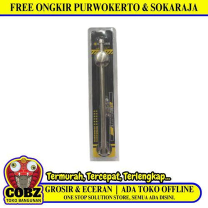 8 IN / BRABUS Lamskar Hak Angin Penahan Jendela Stainless Set