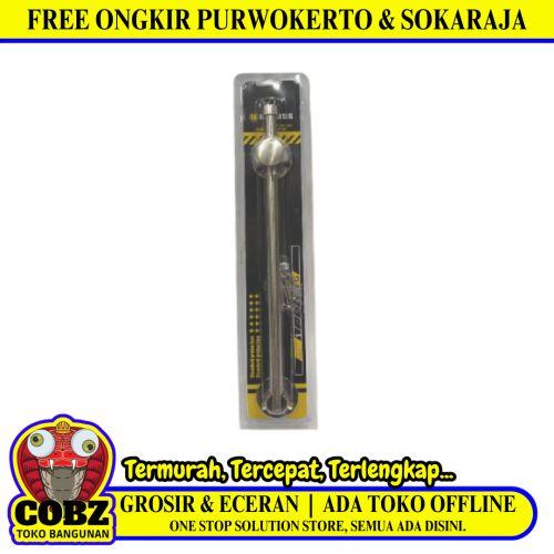 8 IN / BRABUS Lamskar Hak Angin Penahan Jendela Stainless Set