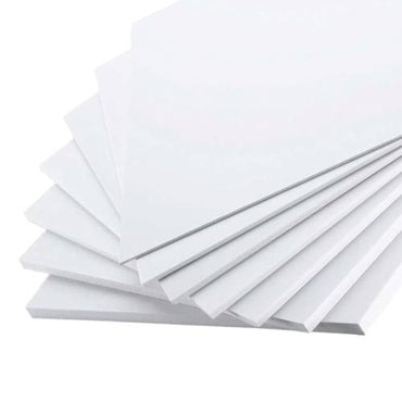 5 MM x 122 CM x 244 CM / TM Papan PVC Foam Board White Lembar