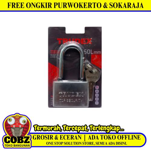 60 MM / TRUDEX Gembok Pintu Pagar Padlock Anti Maling Leher Panjang