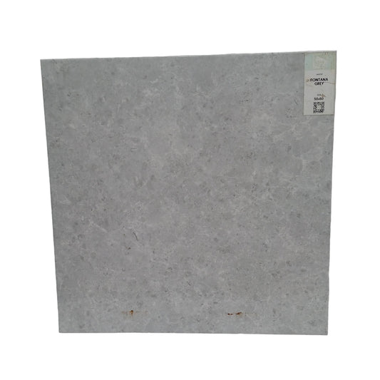 50 CM x 50 CM / ASIA TILE FONTANA Keramik Lantai Rumah Grey Glossy Dus