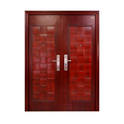 5 CM x 150 CM x 210 CM / FORTRESS FORT 150.11 DOUBLE Pintu Kamar Mandi Baja Coklat Set
