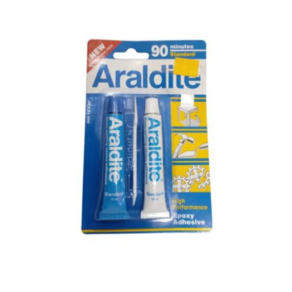 30 ML / ARALDITE EPOXY ADHESIVE 90 MINUTES RAPID Lem Besi Set
