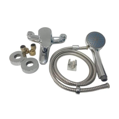 1/2 IN / VICENZZO 933 Kran Shower Panas Dingin Stainless + Selang + Shower Set