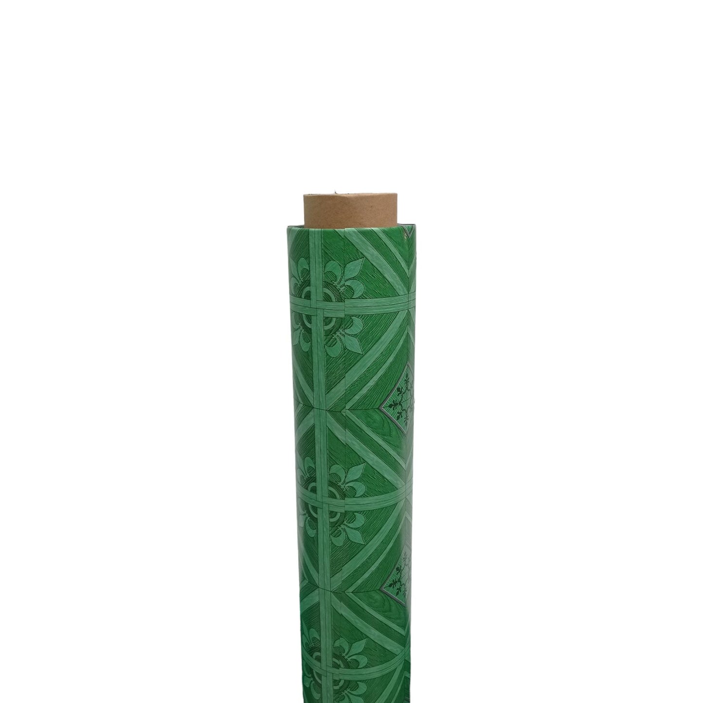 120 CM x 15 M / NANYA CMCK 001 510 Karpet Perlak Lantai Meja Vinyl PVC Green Roll