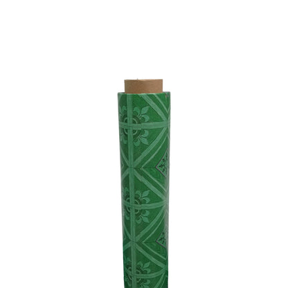 120 CM x 15 M / NANYA CMCK 001 510 Karpet Perlak Lantai Meja Vinyl PVC Green Roll