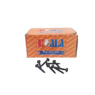 #6 X 1 1/4 IN / KOALA Sekrup Gypsum Screw Plafon Board GRC Hitam Dus