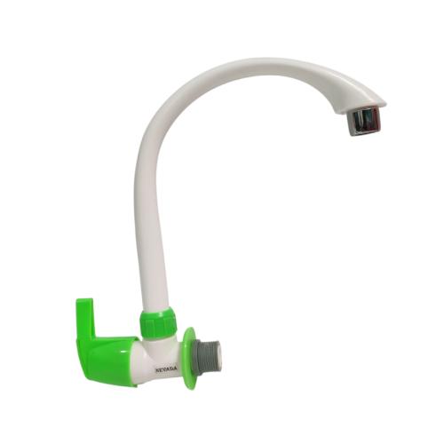 1/2 IN / NEVADA 01 Kran Angsa Sink Bak Cuci Piring Tembok Plastik PVC