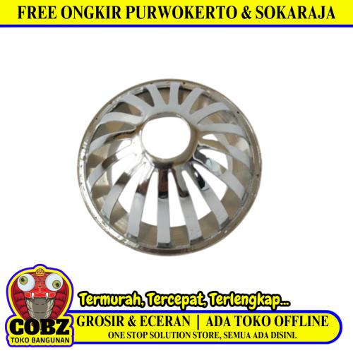 3 IN / TM Roof Drain Saringan Pipa Talang Dak Stainless