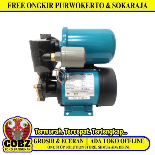 WASSER PW 129EA Pompa Air Sumur Dangkal Semi Jet Pump Otomatis Set