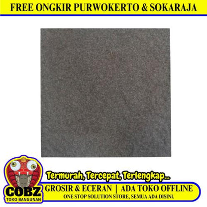 25 CM x 25 CM / UNO SIERRA Keramik Lantai Kamar Mandi Matte Grey Dus