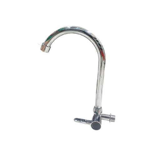 1/2 IN / KA 185 - GR 11 Kran Angsa Sink Bak Cuci Piring Tembok Stainless