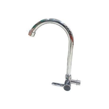 1/2 IN / KA 185 - GR 11 Kran Angsa Sink Bak Cuci Piring Tembok Stainless