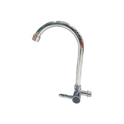 1/2 IN / KA 185 - GR 11 Kran Angsa Sink Bak Cuci Piring Tembok Stainless