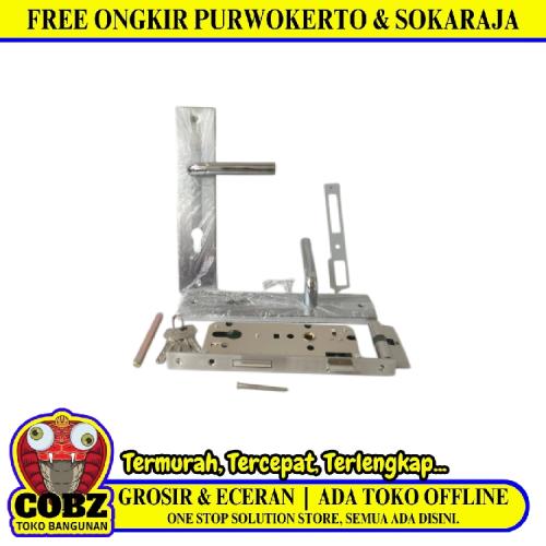 SCHIPOL HOLLAND SN / CP Handle Door Lock Tarikan Handle Kunci Pintu Besar Set