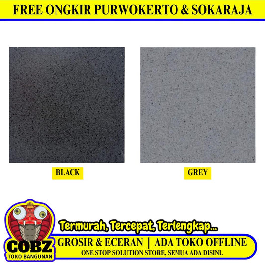 40 CM x 40 CM / KIA TERAZO Keramik Lantai Teras Garasi Matte Dus