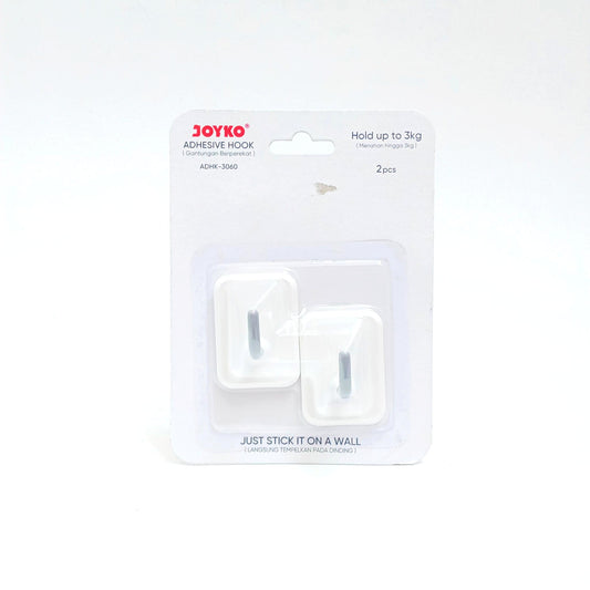 JOYKO ADHK-3060 Kapstok Cantel Gantungan Baju Dinding Mini PVC Set