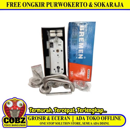 BREMEN Handle Door Lock Tarikan Handle Kunci Pintu Kecil Set