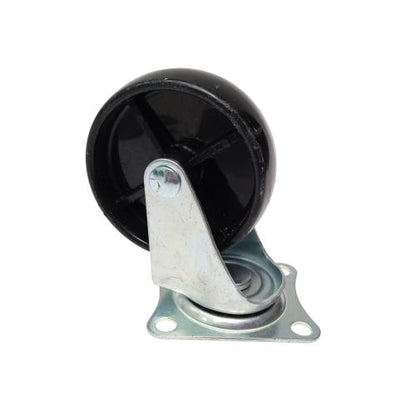 3 IN / TM Roda Hidup Trolly Non Rem Plat Nylon Hitam